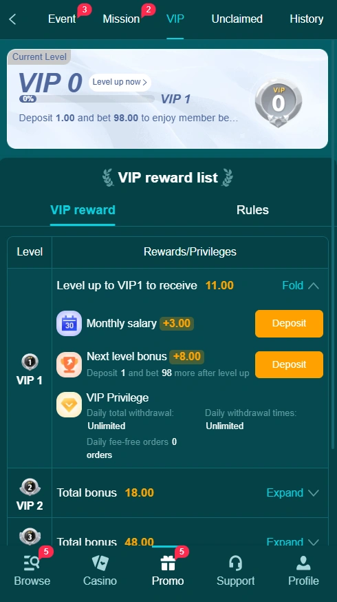 HH(8 Game Vip Program