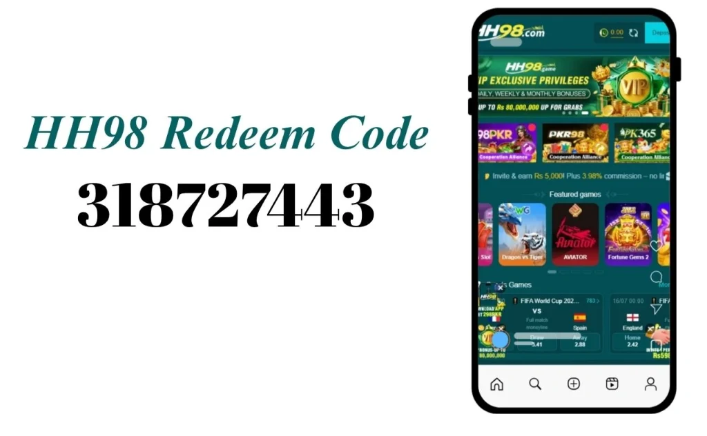 HH98 Redeem Code